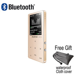 MP3 Player with bluetooth Speaker touch keys hi fi fm radio micro USB mp3 sport MP 3 HiFi music player portable metal walkman