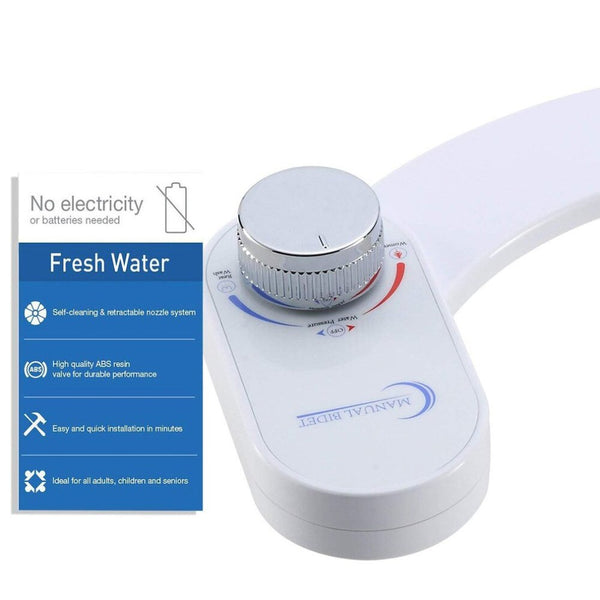 Toilet Bidet wash Cold Water Bidet Self Cleaning Nozzle Water Pressure Control