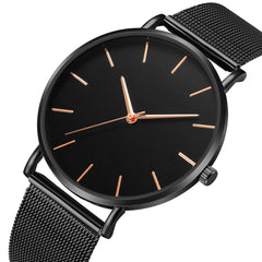 Women Watches Quartz Watch Women Mesh Stainless Steel Ladies Watch Bracelet Casual WristWatch for Woman Montre Femme Reloj Mujer