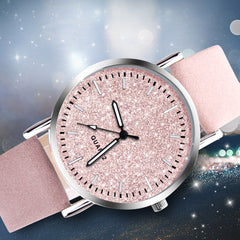 Women Watches Casual Leather Band Starry Sky Ladies Watch Analog Quartz Wristwatch Fashion Elegant Clock Gift Relogio Feminino@5