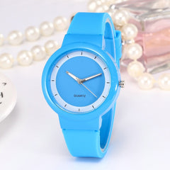 2020 New Women's Watches Ins Trend Candy Color Ladies Wrist Watch Korean Silicone Jelly Fashion Watch Clock Gifts Reloj Mujer *M