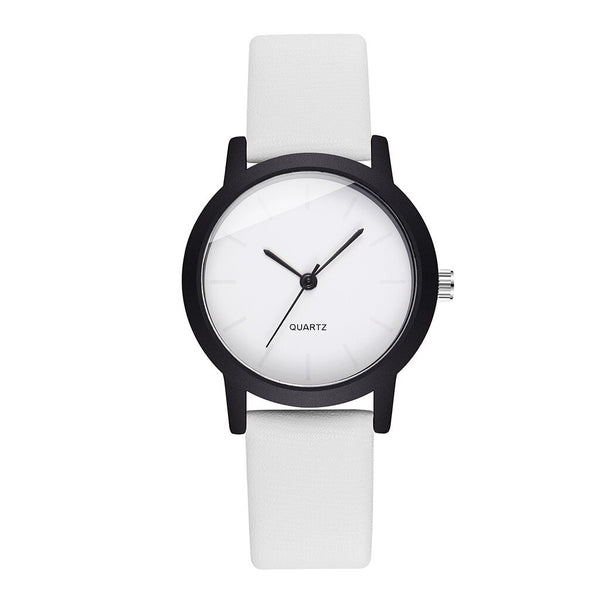 2020 Women Watches Casual Quartz Leather Band New Strap Clock Analog Wrist Watch Ladies Fashion Simple Dress Relogio Feminino@50