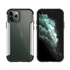 Armor Shockproof Metal Phone Case For iPhone 11 11 Pro Transparent  Hard PC+TPU Full Body Back Cover Capa For iPhone 11 Pro Max
