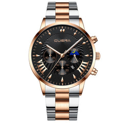 Cassic Watch Men Fashion 2020 Crystal Stainless Steel Analog Quartz Wrist Watch Business Alloy Belt Clock Relogios Masculino @50