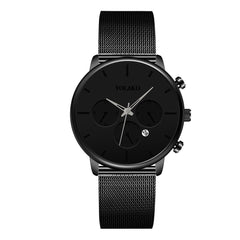 2020 NEW Men Watch Synthetic Mesh Belt Analog Quartz Sport Watch Mens Watches Top Brand Luxury Clock Gift Masculino Relo@50