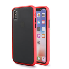 Silicone Frame Phone Case For iPhone 11 XR XS Max X 8 7 6 6S Plus Matte Transparent Protection Back Cover For iPhone 11Pro Max