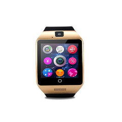 Q18 Bluetooth Smart Watch Smartwatch Call Relogio 2G GSM SIM TF Card Camera for iOS Android Phone Pedometer Watches