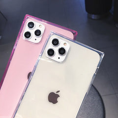 TIKITAKA Fashion Square Phone Case For iPhone 11Pro Max XR X 6 6S 7 8 Plus XS Max XR Cases Soft Silicone Transparent Cover Coque