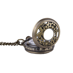 New Arrival Retro Oracle Bronze Quartz Pocket Watches Vintage Couple  Watches Fashion Clock Christmas Birthday Gift@50