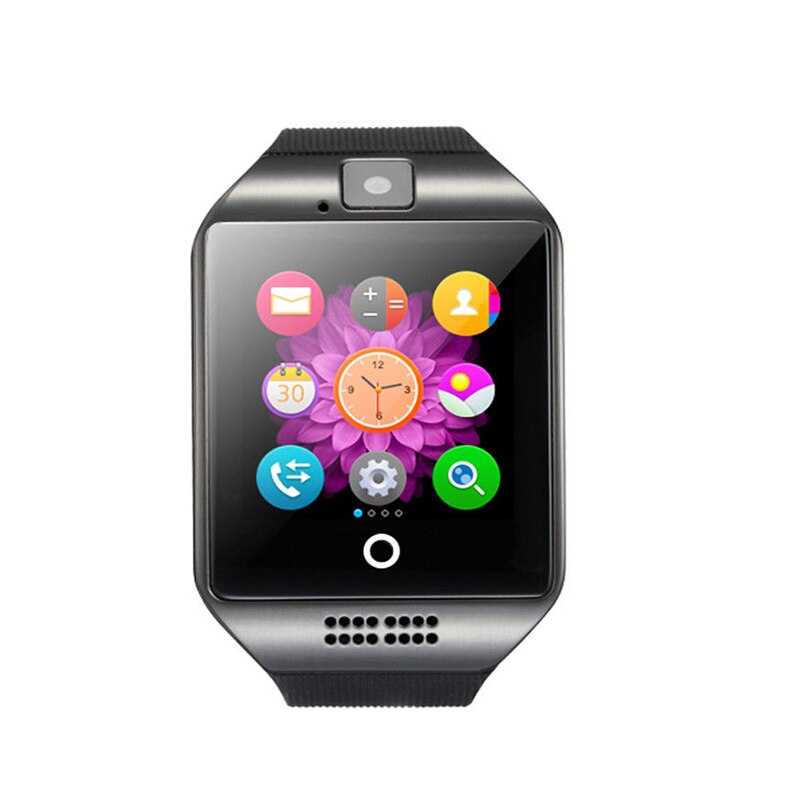 Q18 Passometer Smart Watch With Touch Screen Camera Support TF Card Bluetooth SmartWatch Smart Watches For Android/iOS Phone