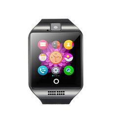 Q18 Passometer Smart Watch With Touch Screen Camera Support TF Card Bluetooth SmartWatch Smart Watches For Android/iOS Phone