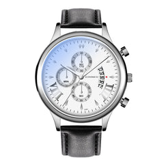 Luxury Fashion Mens Business Watches Men Casual Calendar Watch Stainless Steel Mesh Belt Quartz Wristwatch relogio masculino