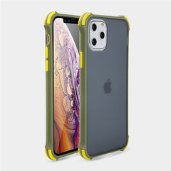 Shockproof Bumper Transparent Phone Cases For iPhone 11 11 Pro Max XR XS Max X 8 7 6 6S Plus Soft Silicone Frame Back Cover Capa