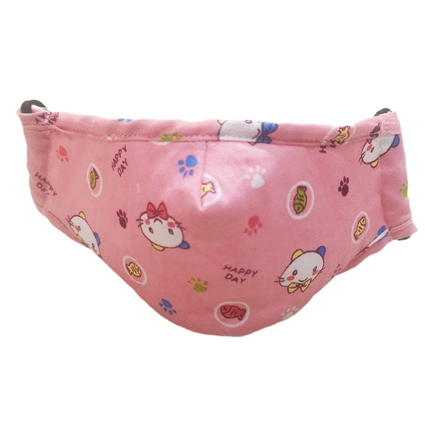 PM2.5 Children Cotton Anti Dust Mouth Mask Activated Carbon Filter Windproof With Breathing Valve Face Masks