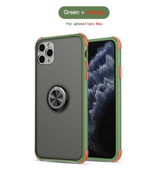 Magnetic Car Holder Phone Case For iPhone 11 Pro Max XR X XS Max 8 7 6 6S Plus Matte Transparent phone Back Cover For iPhone 11