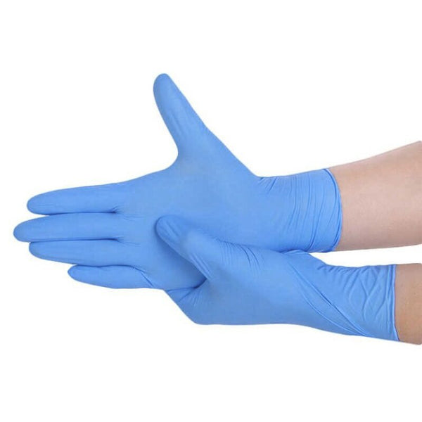 20Pcs/10 Pairs Home Disposable Hair Coloring Latex Gloves Cooking gloves Universal House cleaning Tattoo Glove Tool Blue/Black