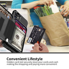 Wallet Flip Case for iPhone 11 11 Pro Max X XR XS Max 7 8 Plus Cases PU Leather Buckle Cover for Samsung Galaxy Note 10 10 Pro