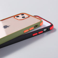 Transparent Phone Case For iPhone 11 11 Pro Max XR X XS Max X 8 7 6 6S Plus Soft Silicone Bumper Frame Shockproof Back Cover