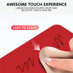 Luxury Liquid Silicone Phone Case For iPhone 11 Pro XS Max XR X 6 S 6S 7 8 Plus Candy Color Slim Cover For iphone 11Pro Max