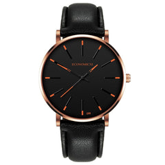 NEW Mens Luxury Brand Watches Stainless Steel Analog Quartz Ladies Dress Wristwatches Clock Women's Watch Leather Montre Homme