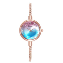 New Fashion Watches Women Rhinestone Dial Luxury Brand Alloy Bracelet Watches Ladies Quartz Dress Clock Watches Reloj Mujer @50