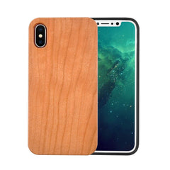 TIKITAKA Real Wood Case For iphone 11Pro XR X XS Max 8 7 6 6S Plus Cover Natural Bamboo Wooden Hard Cases For iPhone 11 Pro Max
