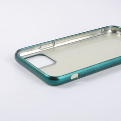 Matte Silicone Clear Phone Case For iPhone 11Pro Max XR X XS Max 7 8 Plus Electroplated Bumper Shockproof Protective Back Cover