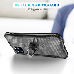 Transparent 360 Rotating Ring Case For iphone 11 11pro Ultra-thin Rubber Bumper Hybird Case For iphone XS Max X XR 6 6s 7 8 Plus