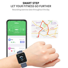 Smart Watch MK6 Fitness Watch WaterProof Bluetooth Sport Heart Rate Tracker Call/Message Reminder Smartwatch for Android iOS