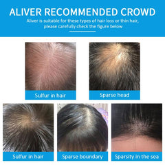 ALIVER Hair Fiber Applicator Hair Building Fiber Spray Pump Styling Color Powder Extension Thinning Thickening Hair Growth TSLM2