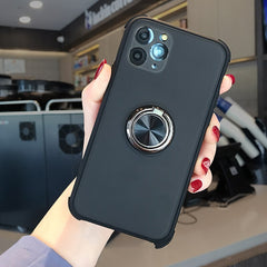 Magnetic Car bracket Holder Phone Case For iPhone 11 11 Pro Max XR X XS Max 8 7 6 6S Plus Full Protective Shockproof Matte Cover
