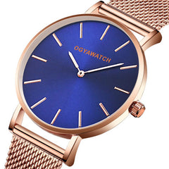 Luxury Men Watch Full Steel Quartz ROSE GOLD Wrist Watches Men's Watch Retro Relojes Hombre Watch Fashion Clock Relohio Watches