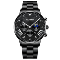 Cassic Watch Men Fashion 2020 Crystal Stainless Steel Analog Quartz Wrist Watch Business Alloy Belt Clock Relogios Masculino @50
