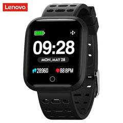 Lenovo Watch E1 Smartwatch 5ATM WaterProof Bluetooth Sport Heart Rate Tracker Call/Message Reminder Smart watch for Android iOS