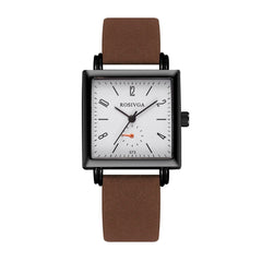 Ladies Watch Luxury Brand Square Dial Fashion Women Watches Girl Gift Clock Dress Leather Quartz WristWatch Zegarek Damski 2020