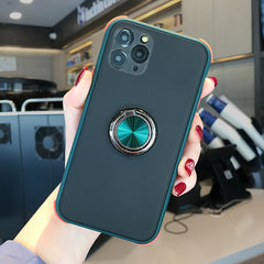 Magnetic Car bracket Holder Phone Case For iPhone 11 11 Pro Max XR X XS Max 8 7 6 6S Plus Full Protective Shockproof Matte Cover