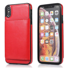Leather Flip Wallet Magnetic Case For iPhone 11 Pro MAX XR X XS MAX 8 Plus 6 6S Plus 7 Plus Phone Case Multi Card Holders Cover