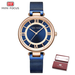 MINI FOCUS Casual Dress Watch Women Quartz Lady Watch For Woman Girls Watches Womans Womens Watches Top Luxury Brand Wristwatch