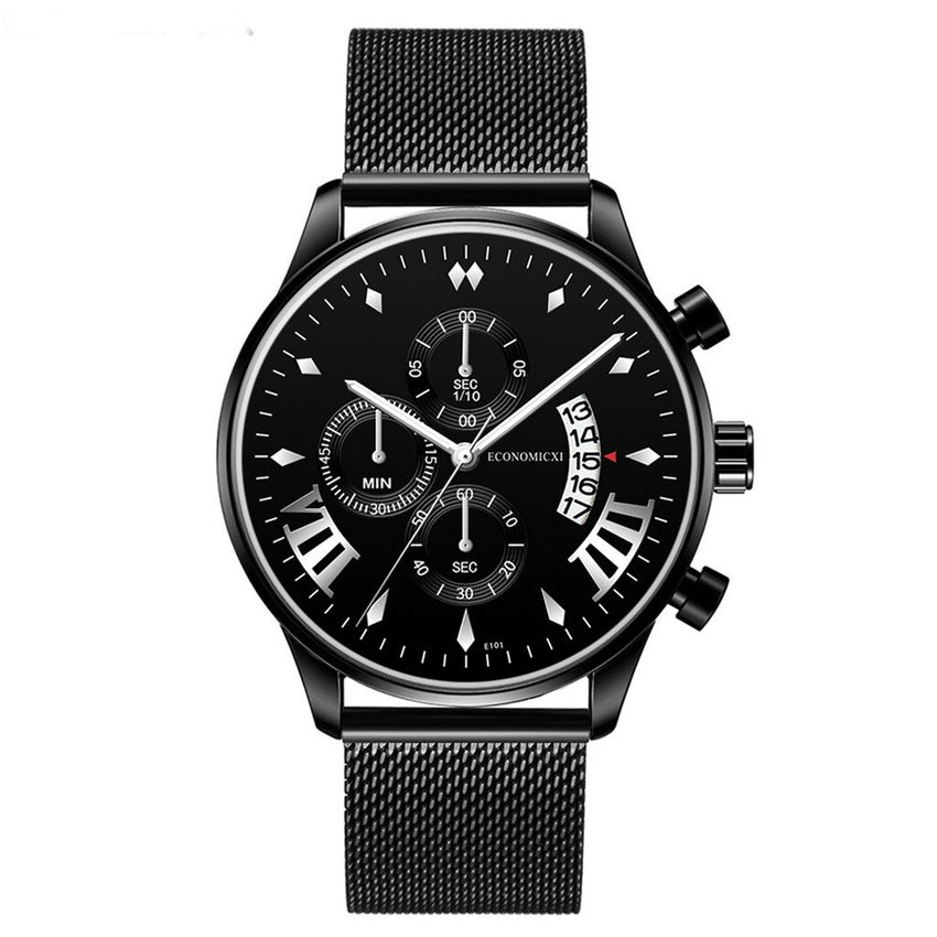 2020 Business Watches Luxury Men's Top Stainless Steel Male Quartz Watch Man Wristwatch Military Sport Clock Gift Reloj Hombre@5