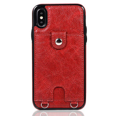 Leather Wallet Phone Case For iphone X XR XS Max 6 6s 7 8 Plus Coin Purse Card Holder Protection Phone Bag Cases With lanyard