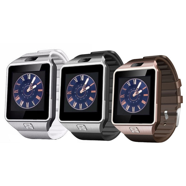 DZ09 Smart Watch With Camera Bluetooth WristWatch Support SIM Card Smart Watches For Android Phones Multi-languages
