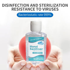 60ml Mini Hand Sanitizer Hand Cleaner Gel Anti-Bacteria Moisturizing Disposable Waterless Household Cleaning Supplies