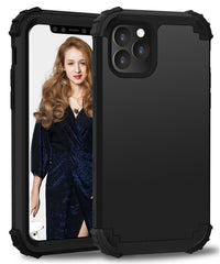TIKITAKA Shockproof Phone Case For iPhone 11Pro Max XR X XS Max 6 7 8 Plus PC+TPU Full Body Protect Anti-Knock Armor Phone Shell
