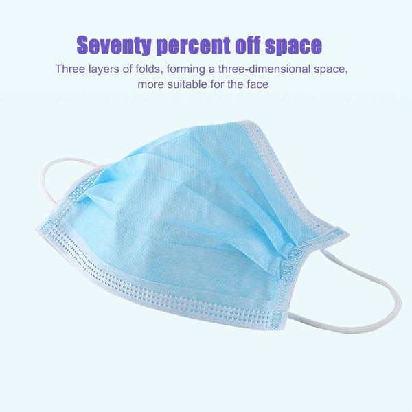 protective Mouth Mask Windproof AntiDust Face Mask 3 layers mouth mask