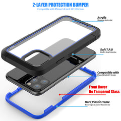 Sturdy Shockproof Transparent Phone Case For iPhone 11 Pro Max 7 8 6S 6 Plus XS Max XR X Shock Absorption Bumper Hybrid Cover