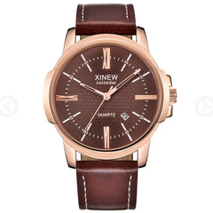 Luxury Sport Male Clock Relogio Masculino Men's Watch Leather Strap Wristwatch Erkek Kol Saati Reloj Hombre Men Watches