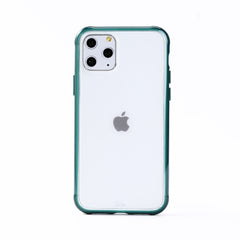 Matte Transparent Phone Case For iPhone 11Pro Max XR X XS Max 8 7 6 6SPlus Silicone Frame Anti shock Acrylic Clear Hard PC Cover