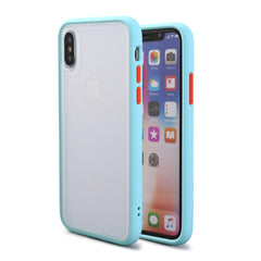 Silicone Frame Phone Case For iPhone 11 XR XS Max X 8 7 6 6S Plus Matte Transparent Protection Back Cover For iPhone 11Pro Max