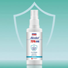 60ml 75% Disinfection Alcohol Carry-on Disposable Hand Alcohol Disinfection Spray Bottled Prevention Rine-free Hand Sanitizer