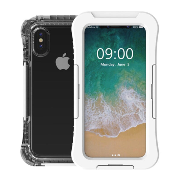 Waterproof Phone Case for iPhone 11 11Pro 11 Pro MAX XR X XS Max 6 6s 7 8 Plus Full Protective Swimming Diving Transparent Cover